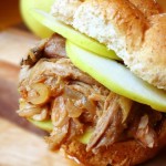 Slow Cooker Pulled Pork with Apples from The Lemon Bowl