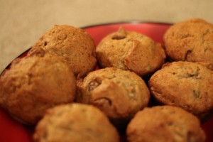 Banana Chocolate Chip Muffins