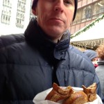 Apple pie pretzel at Christkindlmarket Chicago