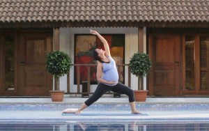 Lara Dutta Prenatal Yoga Video