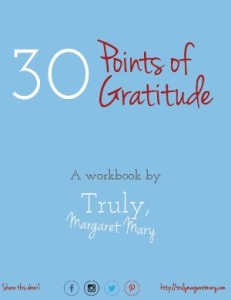 30 Points of Gratitude