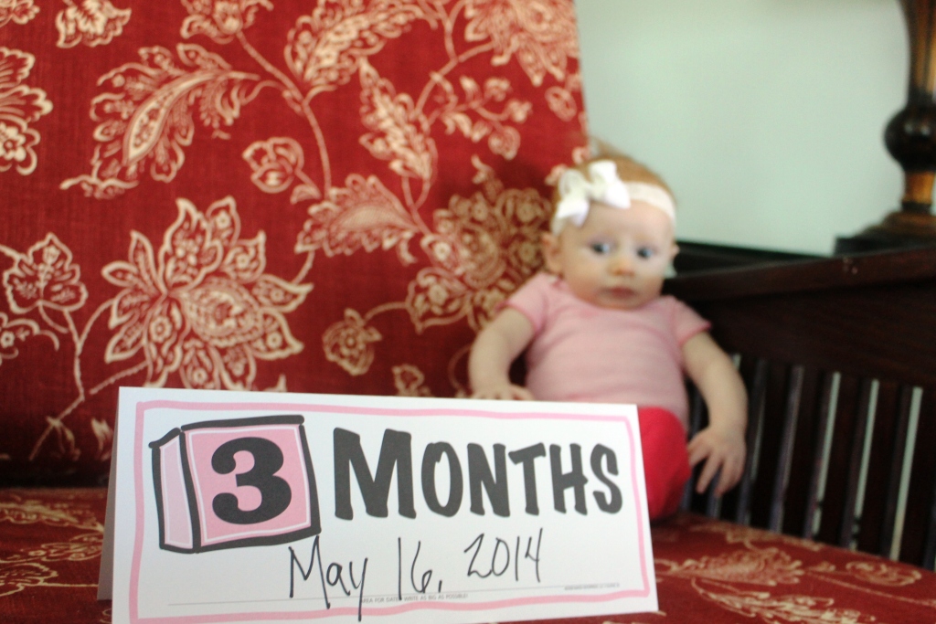 Malorie is Three (Months)!