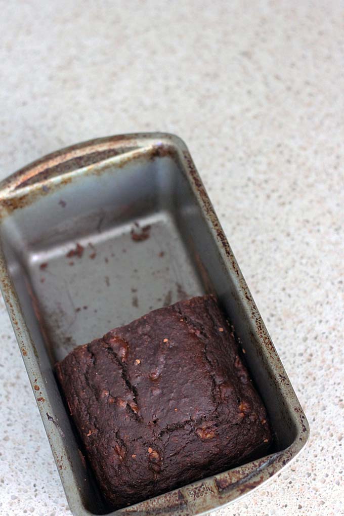 Chocolate Banana Bread Loaf