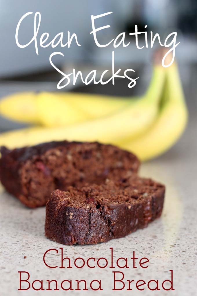 Clean Eating Snacks Chocolate Banana Bread