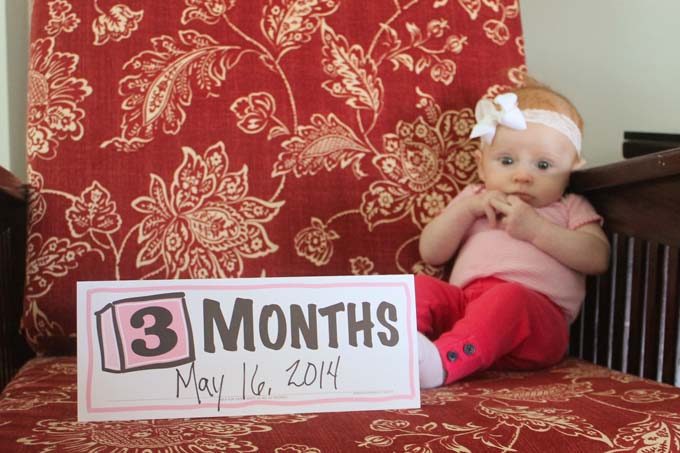 Baby at Three Months