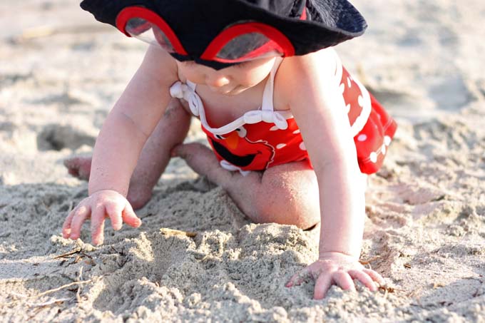 Baby on Isle of Palms, SC