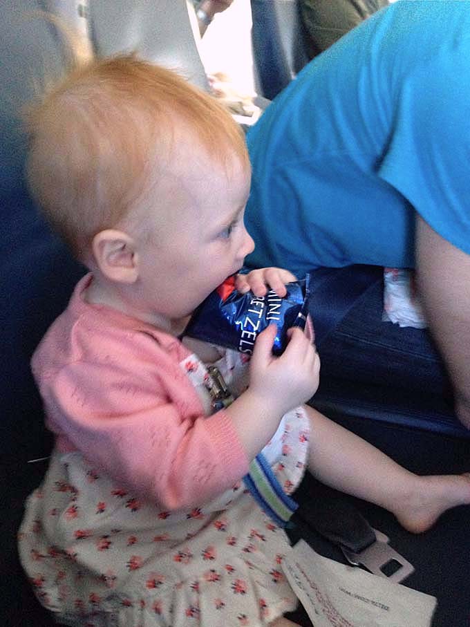 Baby On a Plane