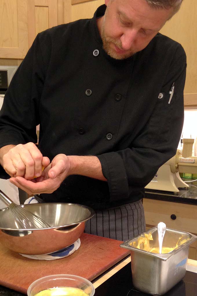 Chef Dave Swanson Demonstrates Homemade Mayonnaise