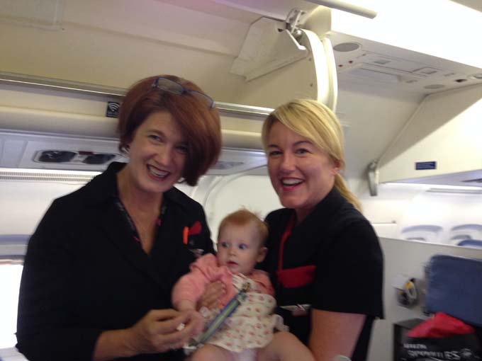 Mal's First Flight Attendant Friends