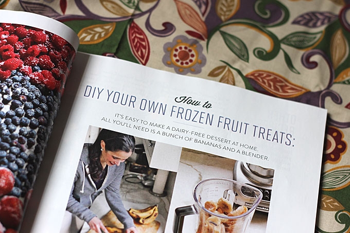 Naturally Danny Seo Frozen Fruit Dessert Article