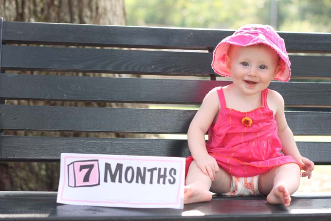 Seven Month Old Baby, Boone Hall Plantation, Charleston, SC