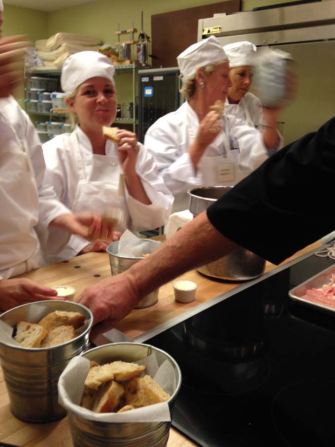 Taking a Break at Milwaukee's Cooking School