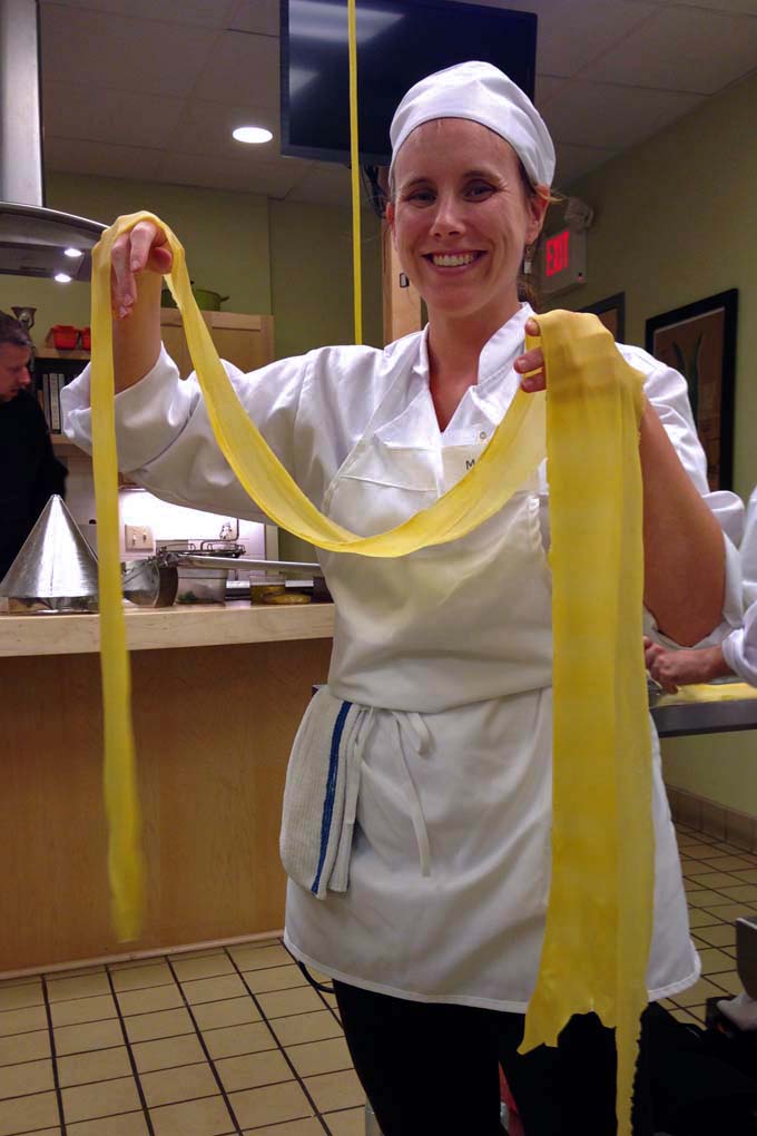 Handmade Pasta All Rolled Out