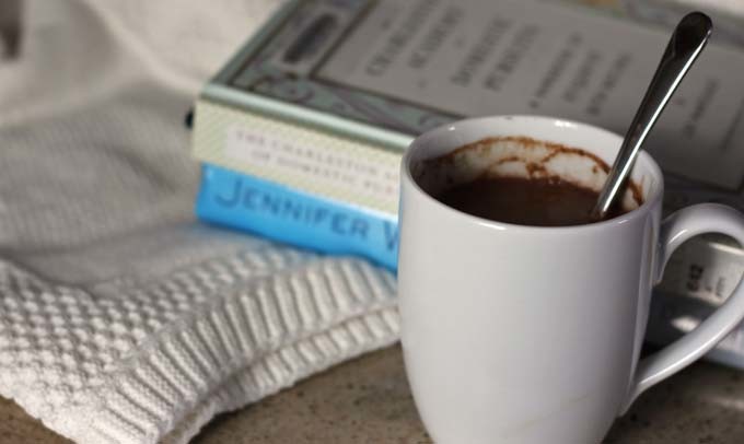 Great hot cocoa recipe from 100 Days of Real Food