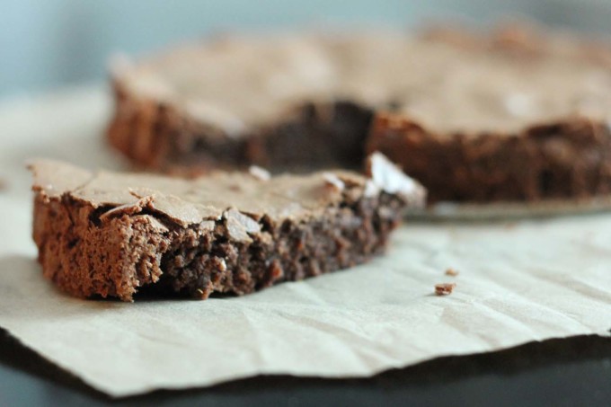 A Slice of Chocolate Lime Cake