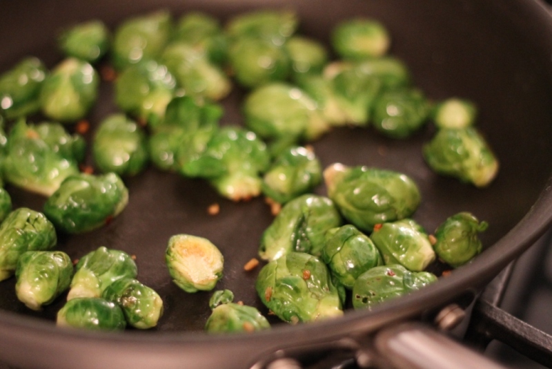 Sauteed Brussels Spouts