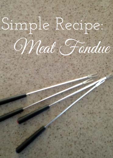 Meat Fondue Recipe