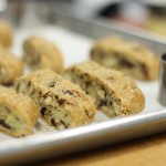 Hazelnut biscotti are perfect for holiday hostess gifts