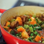 My recipe for healthy beef stew includes loads of veggies and beef that you could cut with a spoon!